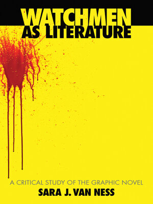 cover image of Watchmen as Literature